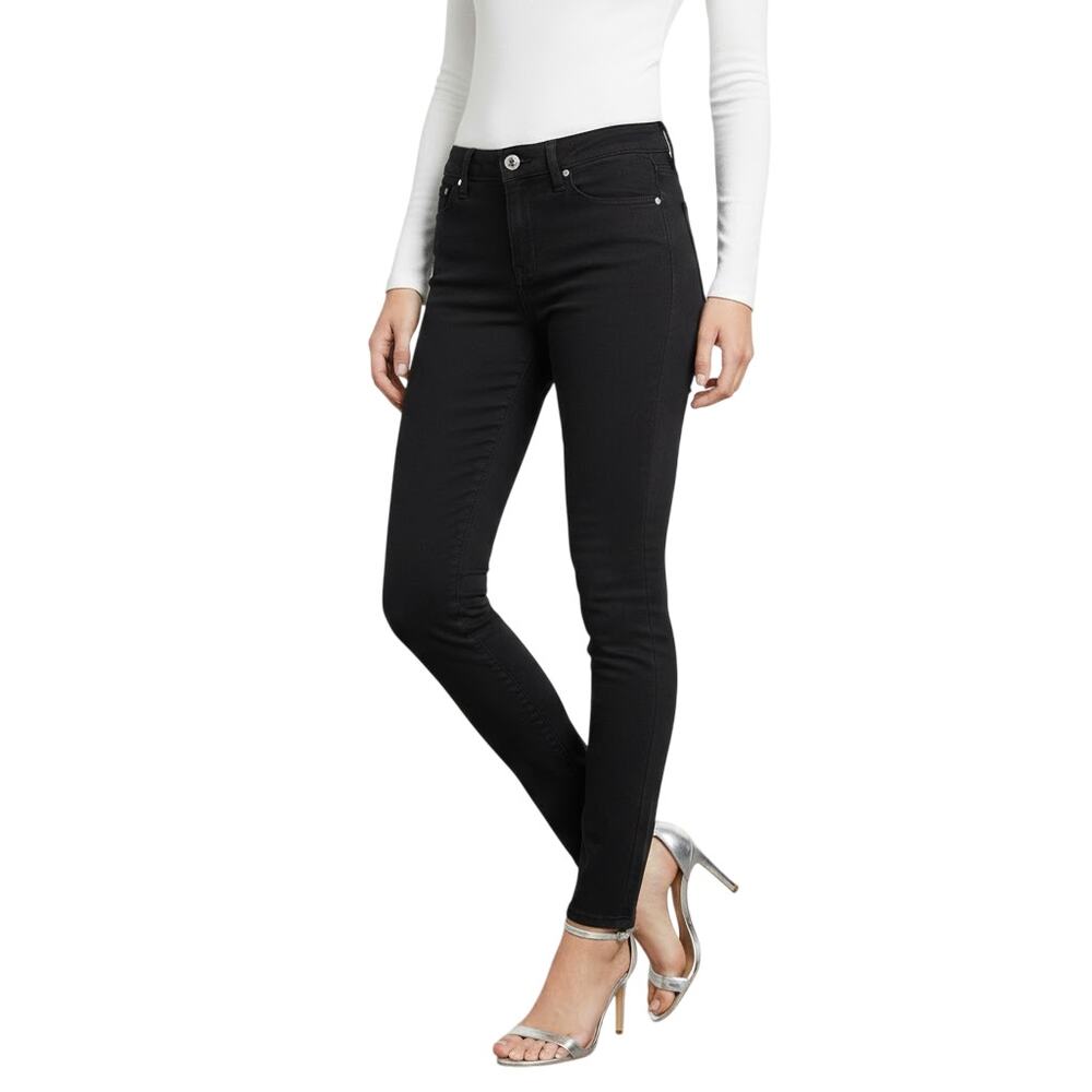 BP. Skinny Jeans Black Mid Rise Cotton Stretch Women Size 25 NWT